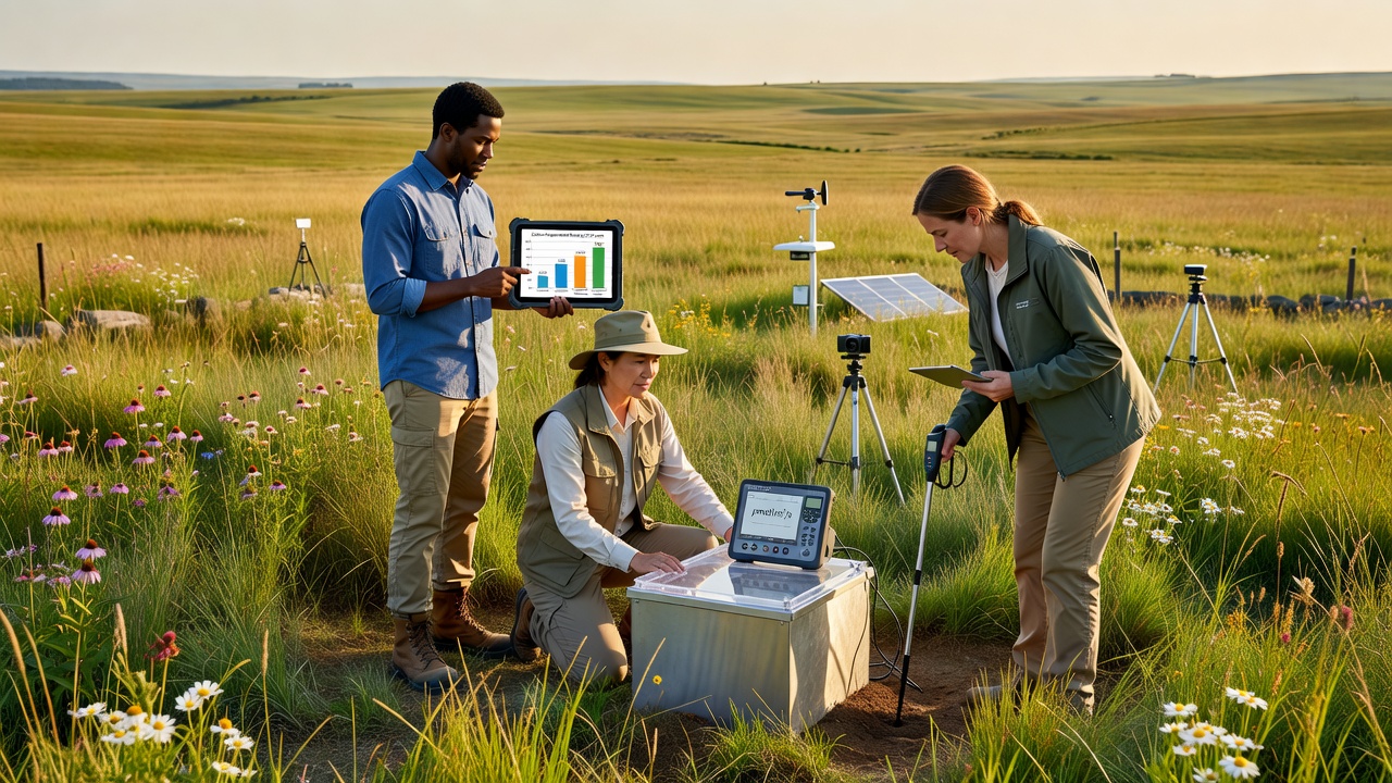 Examining Carbon Sequestration Rates in Grassland Ecosystems Under Varying Management Regimes